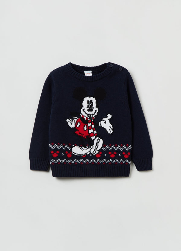 OVS Baby Boy  Mickey Mouse Knitted Jumper