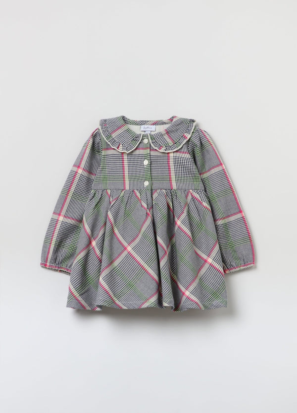 OVS Baby Girl Prince Of Wales Check Chemise Dress