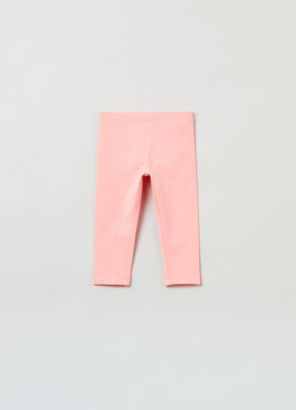 OVS Baby Girl Stretch Viscose And Cotton Leggings