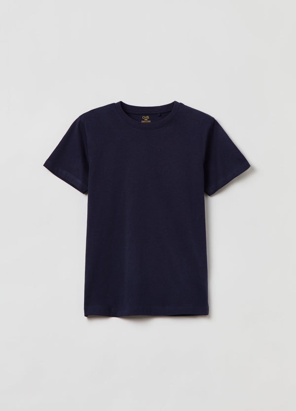 OVS Boys Cotton T-Shirt With Crew Neck