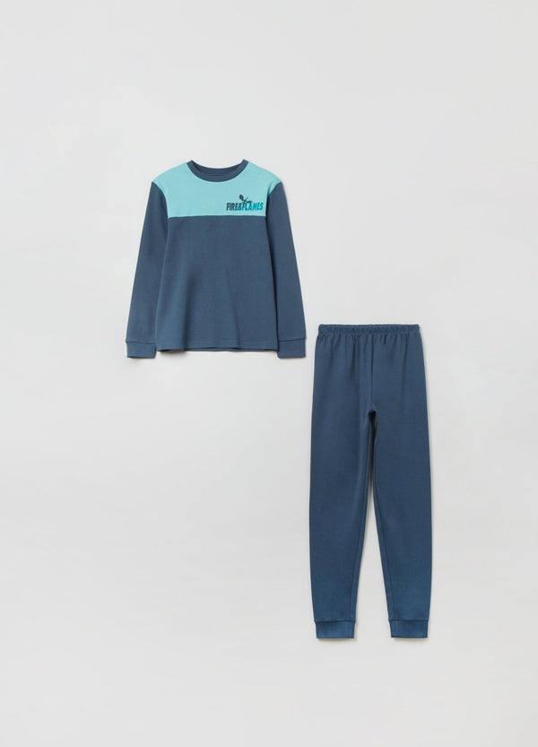 OVS Boys Full-Length Pajamas With Dragon Print