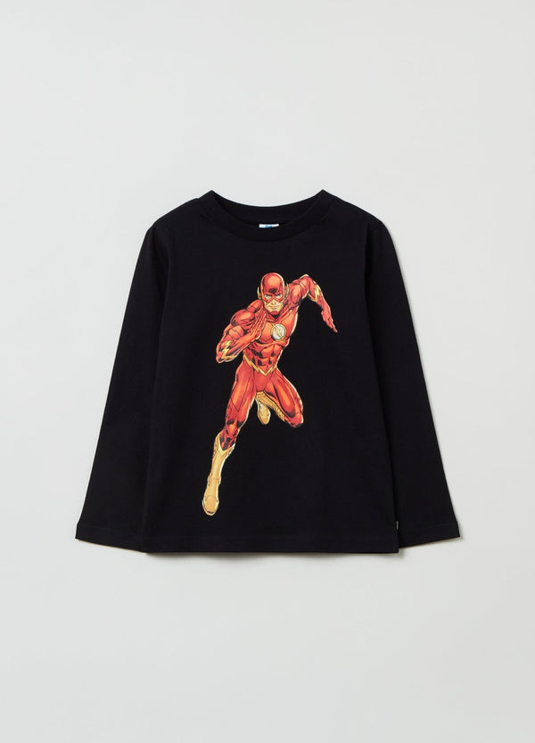 OVS Boys Long-Sleeved T-Shirt With The Flash Print