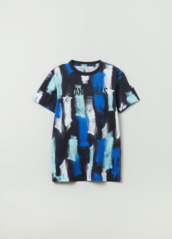 OVS Boys Multicolored T-Shirt With Grand&Hills Print