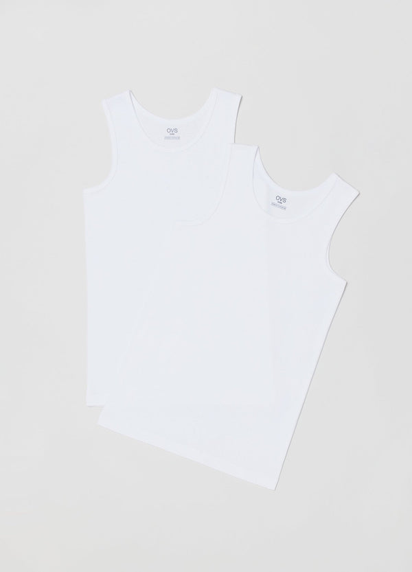 OVS Boys Two-Pack Vests In Cotton