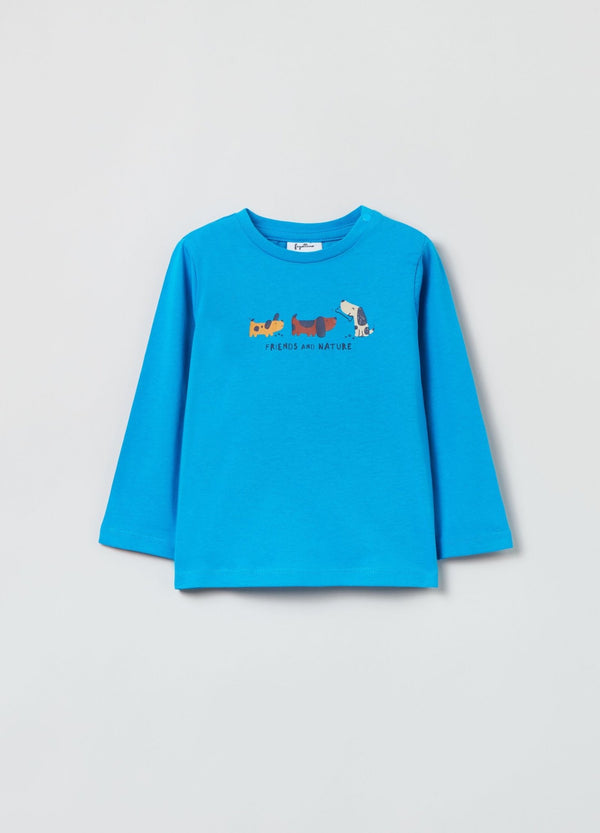 OVS FAGOTTINO Long-sleeved T-shirt With Puppy Print