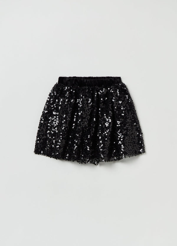 OVS Girls Sequin Elasticated Waist Skirt