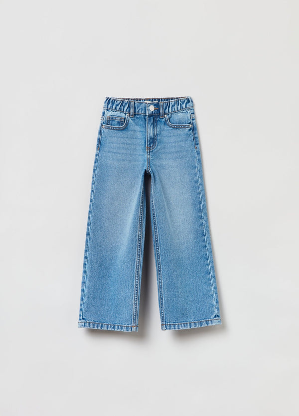 OVS Girls Wide-Leg Jeans With Five Pockets