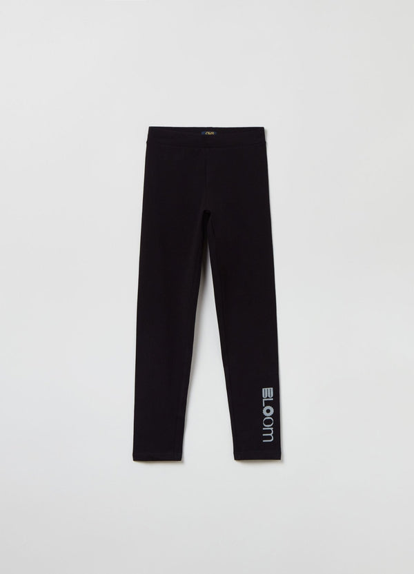 OVS Leggings With Printed Lettering