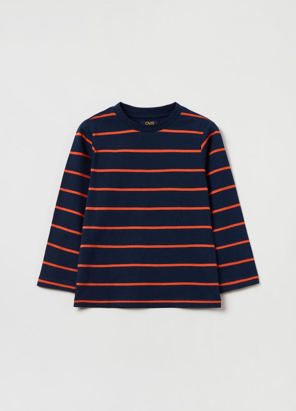OVS Long-sleeved T-shirt With Striped Pattern