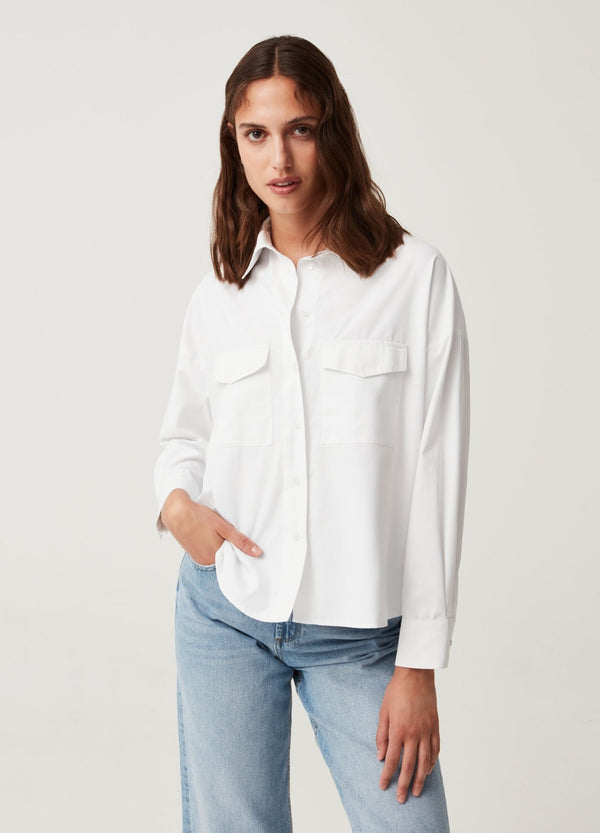 OVS Oversized Shirt With Pockets