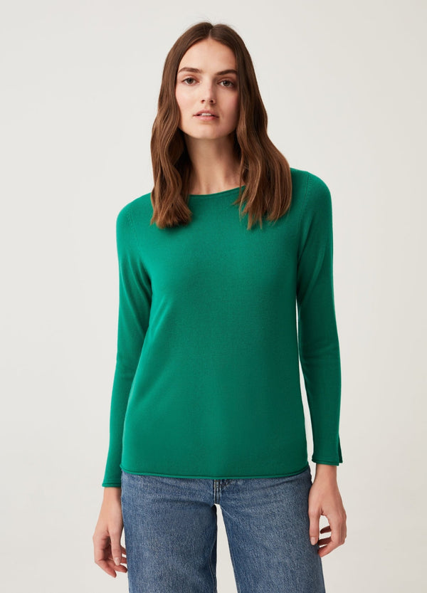 OVS Womens Long-Sleeved Top With Small Splits