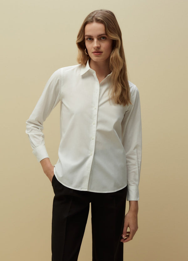 PIOMBO regular-fit cotton shirt